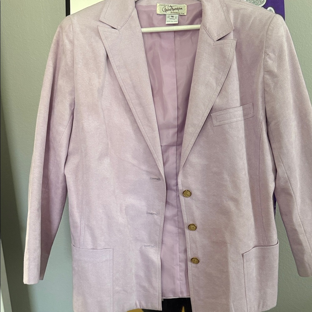 Vintage brand Lavender Women's Blazer